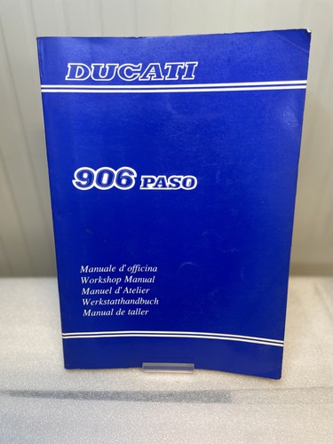 Manuale officina ducati 906 - ducati,