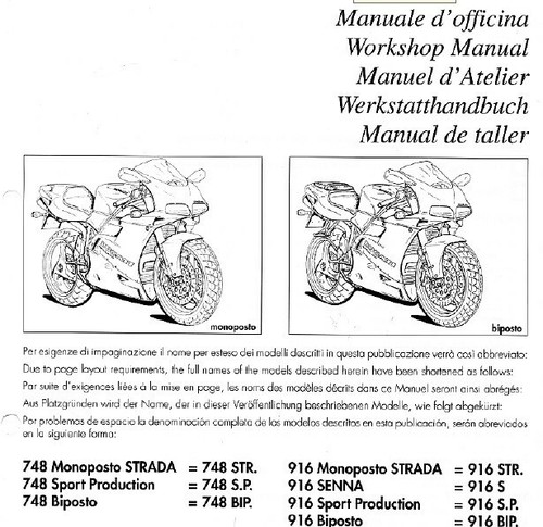Manuale officina italiano