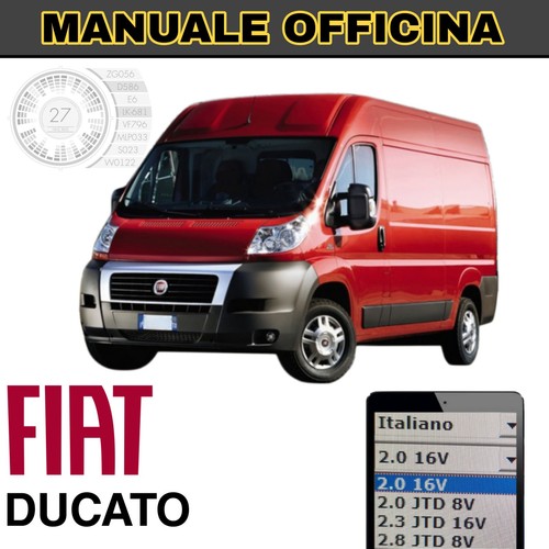 Manuale officina fiat ducato - manuale,