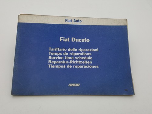Manuale officina fiat ducato - ,