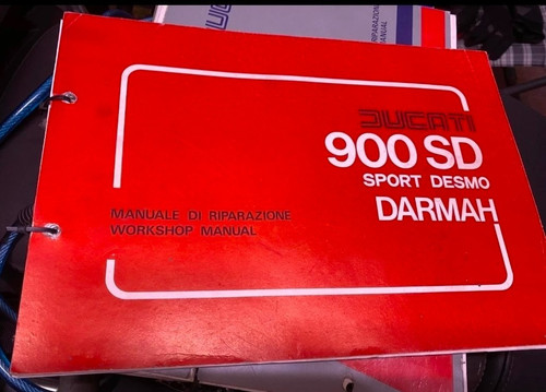 Manuale officina ducati 900 - ducati,