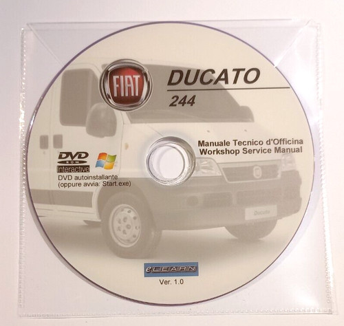 Dvd manuale officina fiat - dvd,