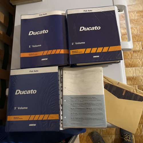 Manuale officina fiat ducato - fiat,